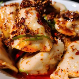 Chili Pork Dumplings