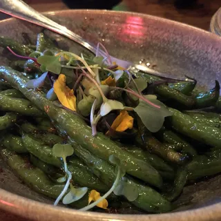 Garlicky Green Beans