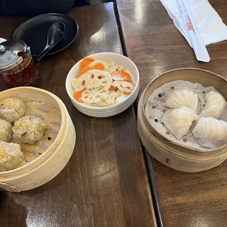 Pickled Lotus, Carrot Quick Bite