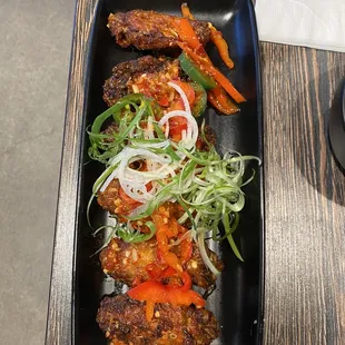 Hot and spicy DT wings