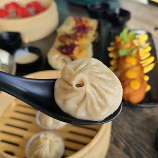 Pork XLB was piping hot