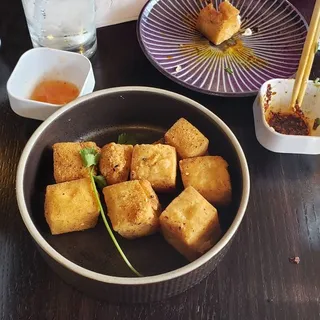 Crispy Sesame Tofu Squares