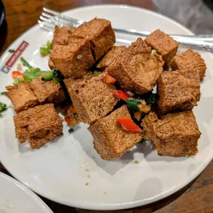 Crispy tofu