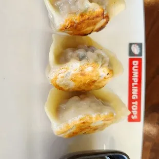 Pork &amp; Napa Pan-Fried Dumplings