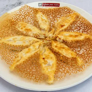 shrimp pork chive potstickers