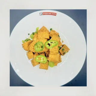 crispy pepper salt tofu