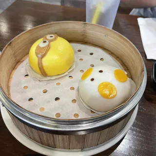 cartoon red bean bun 2pcs