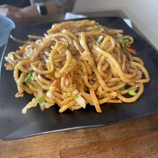 Styr friend noodles Hongkong style