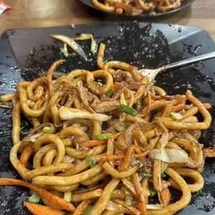 D2. Shanghai Fried Noodles