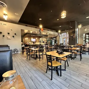 Dumpling World interior dining area