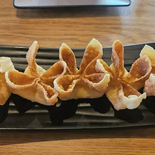 Cheese crab puffs