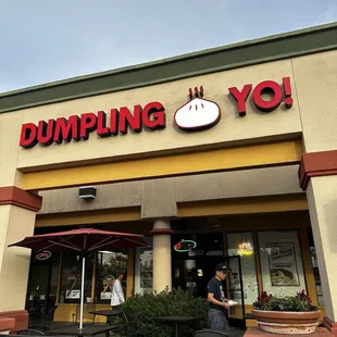 Exterior of the building