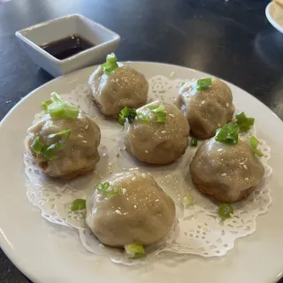 Pan Fried Shrimp and Pork Buns