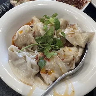 Wonton in Chili Oil