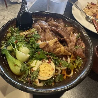 Braised Beef Flank Noodle