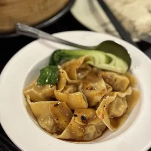 Pork Wonton with Chili Oil