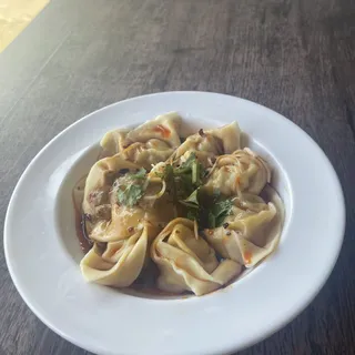 3. Pork Wonton with Chili Oil
