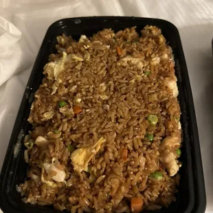 Chicken fried rice!