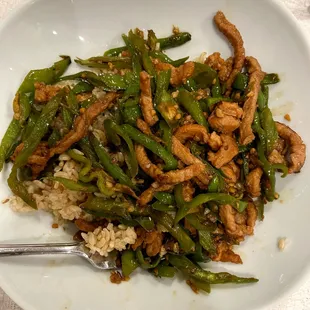Chili pepper pork - spicy and flavorful