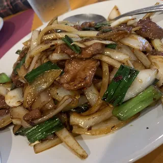 Mongolian Stir Fry Lamb