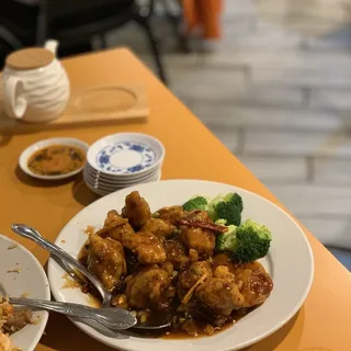 Orange chicken