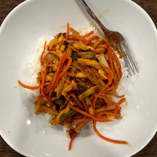 Sichuan chicken