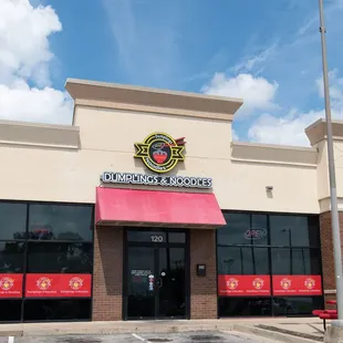 the front of a restaurant