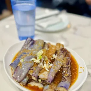 A5. Eggplant Salad - so much garlic