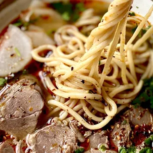 Indoor dining now open!! Woohoo~ Signature Lanzhou Beef Noodles (must order)