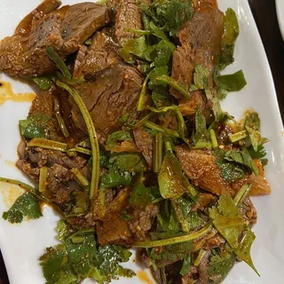 Marinated Beef with Cilantro