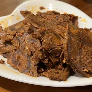  plate of beef