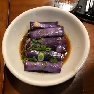 C1. Fried Eggplant in Garlic Soy Sauce