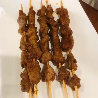 5 Piece Lamb BBQ Skewer