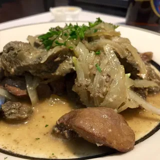 Sauteed Chicken Livers/Ficatei de pasare