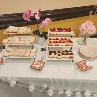 Dessert bars