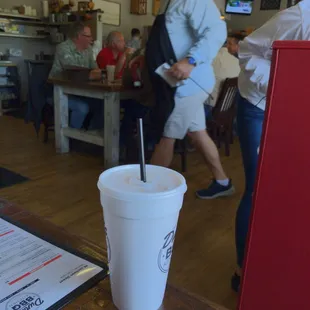 A hard working business owner.