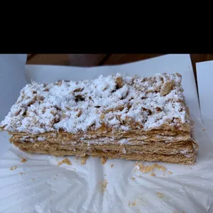Caramel pastry