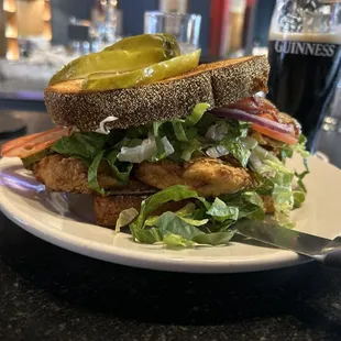 Crispy Chicken Sando
