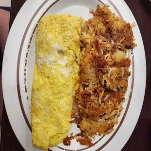 Three cheese omelet