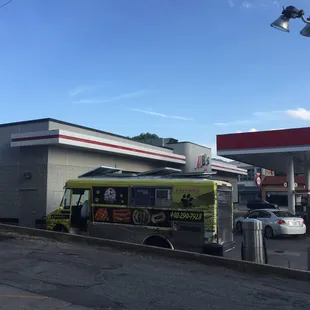 The Churro Truck parked outside of AB's Tuesday-Thursday. About dang time we had a food truck in Dundee!