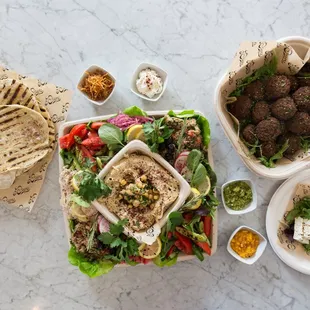Dune Catering (Organic Falafel Platter)