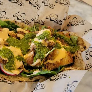 Fried Chicken Shawarma