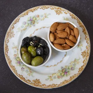 Spiced Almonds and Olives*