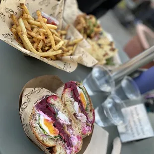 Pickled Beets Sandwich 8/10 delicious