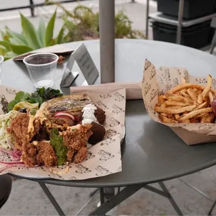 Meze Plate &amp; fries