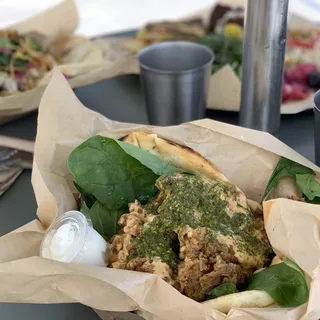 Fried Chicken "Shawarma" Sandwich