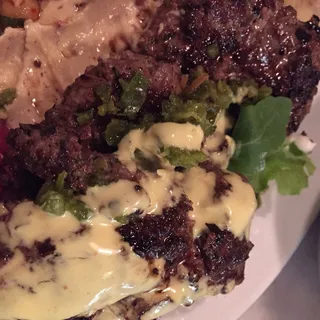Hummus & Lamb Plate**