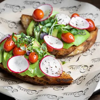 Avocado Toast with Tomato Confit