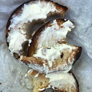 This was supposed to be lightly toasted