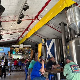 a group of people sitting at a table
